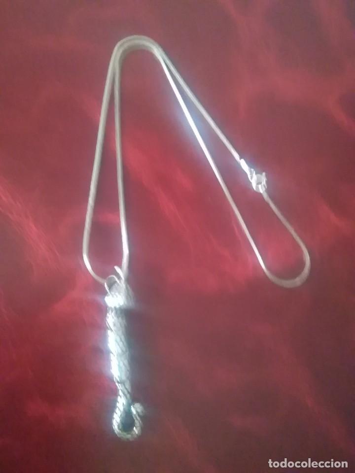 Joyeria: Colgante y cadena de plata 925 (serpiente) - Foto 1