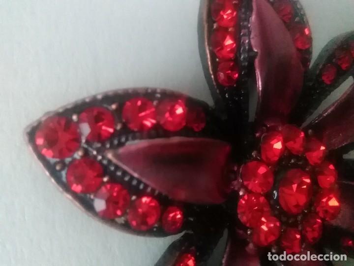 Joyeria: Broche de cristales rojos - Foto 4