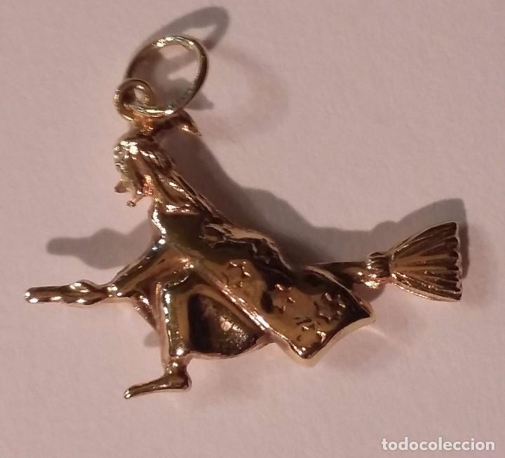 Joyeria: Bruja de Oro colgante - Foto 1