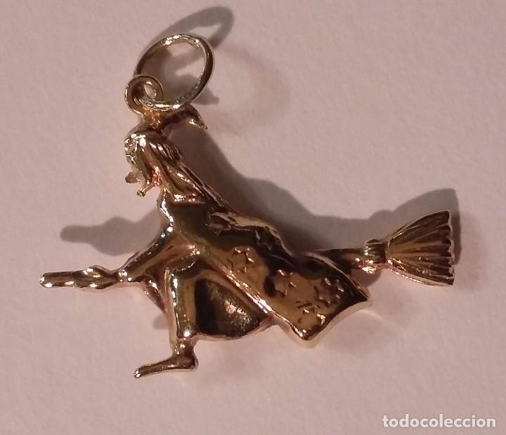 Joyeria: Bruja de Oro colgante - Foto 2