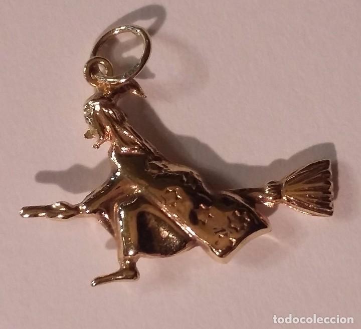 Joyeria: Bruja de Oro colgante - Foto 3