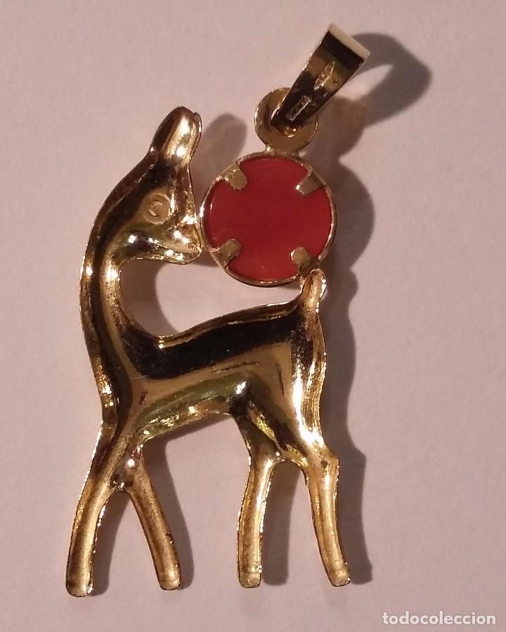 Joyeria: Cervatillo de Oro y Coral fino - Foto 3