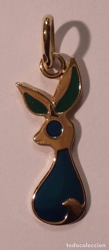 Joyeria: Conejito de la suerte de Oro y esmalte - Foto 1
