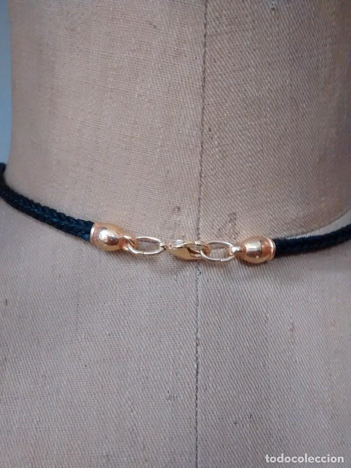 Joyeria: Collar con gran &aacute;gata azul - Foto 4