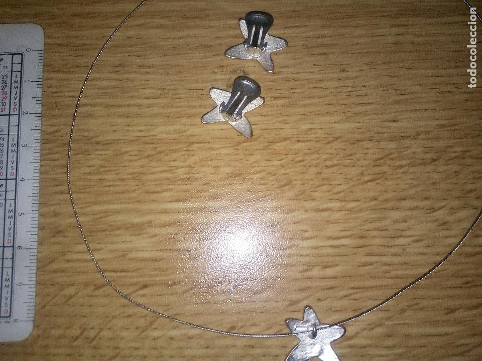 Joyeria: Juego de colgante y pendientes. Estrellas - Foto 2