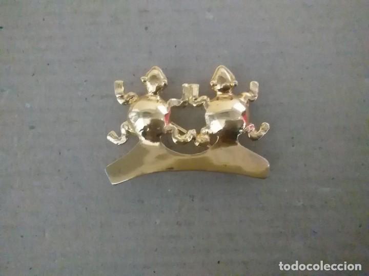 Joyeria: Broche plata dorada (925) (. Vermeil) - Foto 1