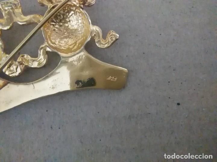 Joyeria: Broche plata dorada (925) (. Vermeil) - Foto 4