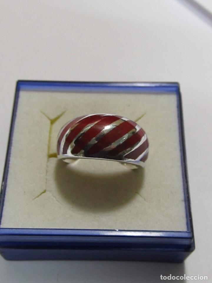 Joyeria: SORTIJA DE PLATA CON ESMALTE (TALLA 12) /SORT14 - Foto 1
