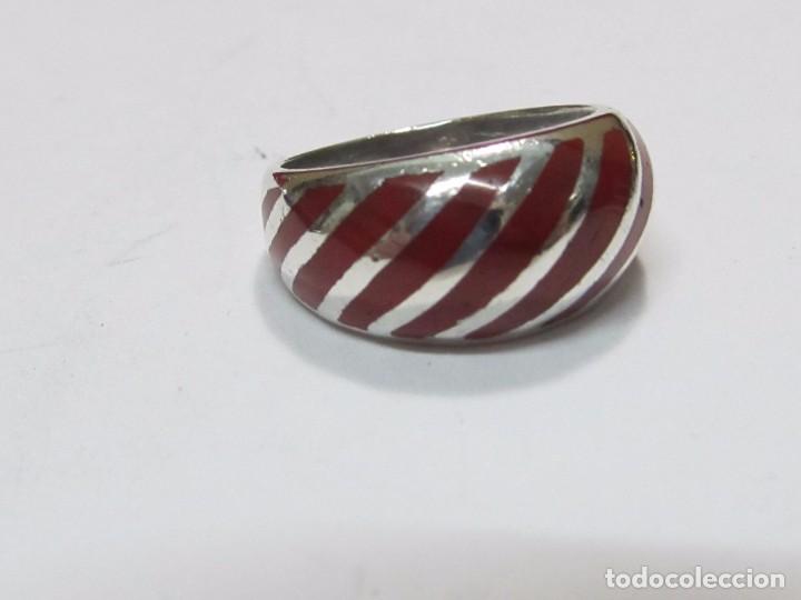 Joyeria: SORTIJA DE PLATA CON ESMALTE (TALLA 12) /SORT14 - Foto 2