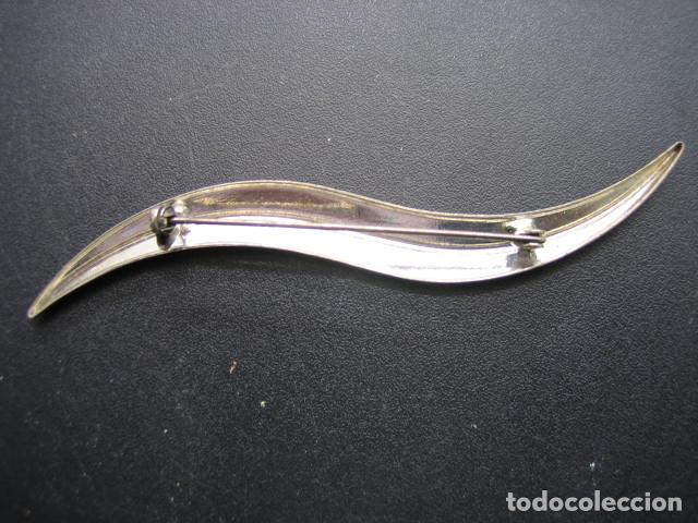 Joyeria: Antiguo broche de bisuteria - Foto 2
