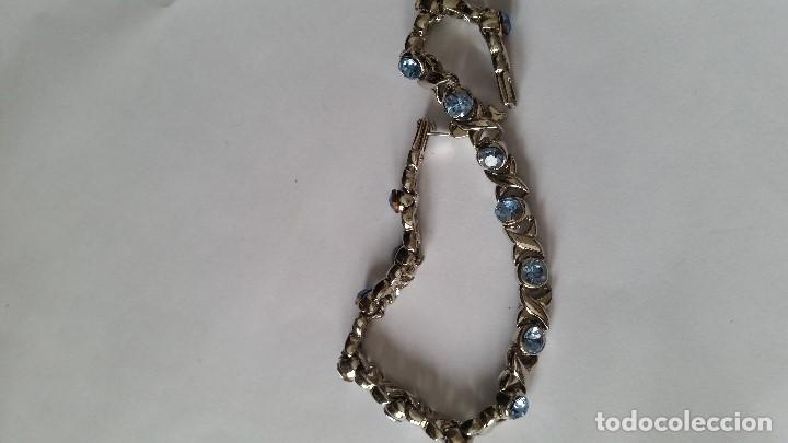 Joyeria: MAGNIFICA BRAZELTE DE VESCONY COM PEDRINAS AZULES - Foto 5