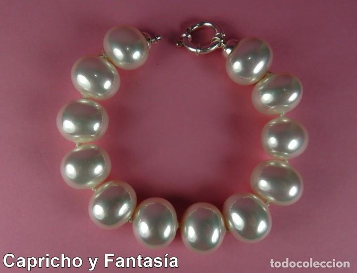 Joyeria: Pulsera de plata y perlas n&ordm; J24676 - Foto 1