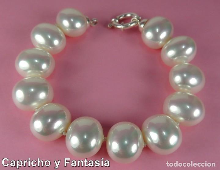 Joyeria: Pulsera de plata y perlas n&ordm; J24676 - Foto 2
