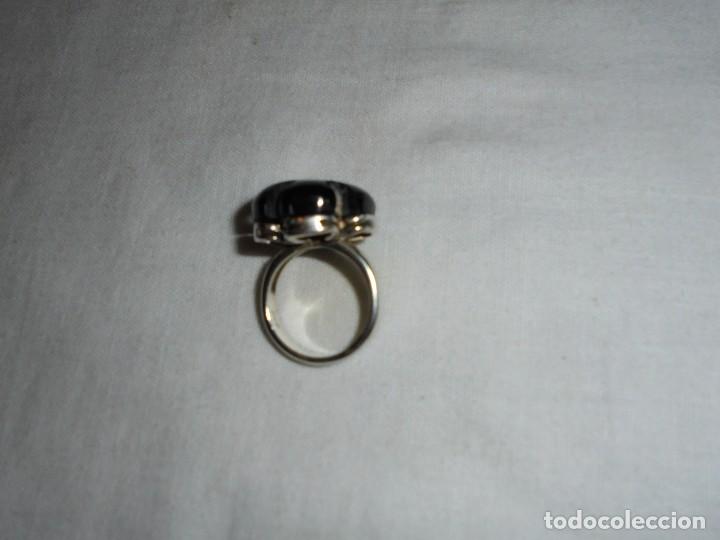 Joyeria: ANILLO DE PLATA CON PIEDRA NEGRA - Foto 5