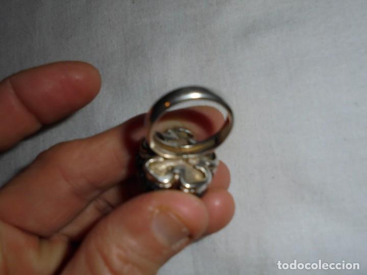 Joyeria: ANILLO DE PLATA CON PIEDRA NEGRA - Foto 8