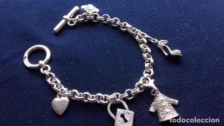 Joyeria: Pulsera plata con colgantes - Foto 3