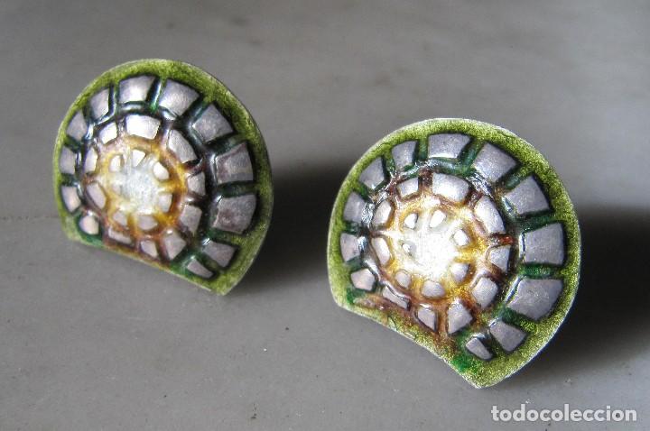 Joyeria: pendientes plata y esmalte - Foto 1