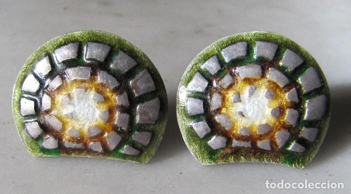 Joyeria: pendientes plata y esmalte - Foto 2