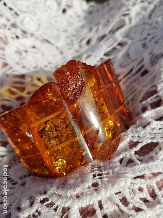 Joyeria: Espectacular brazalete de ambar baltico - Foto 3