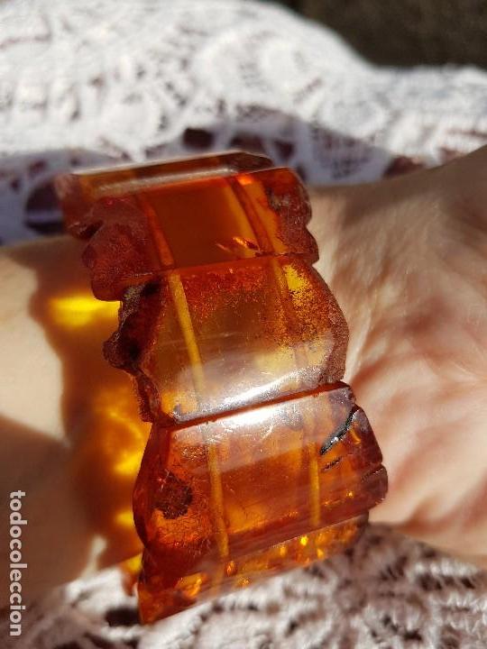 Joyeria: Espectacular brazalete de ambar baltico - Foto 7
