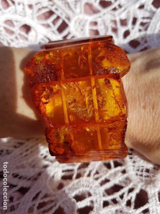 Joyeria: Espectacular brazalete de ambar baltico - Foto 12