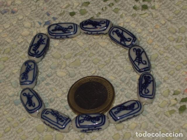 Joyeria: PULSERA ORIENTAL DE OPALINA O PORCELANA. - Foto 3
