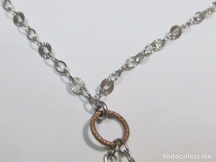 Joyeria: CADENA DE PLATA DE 40 cm. CON COLGANTES - Foto 3
