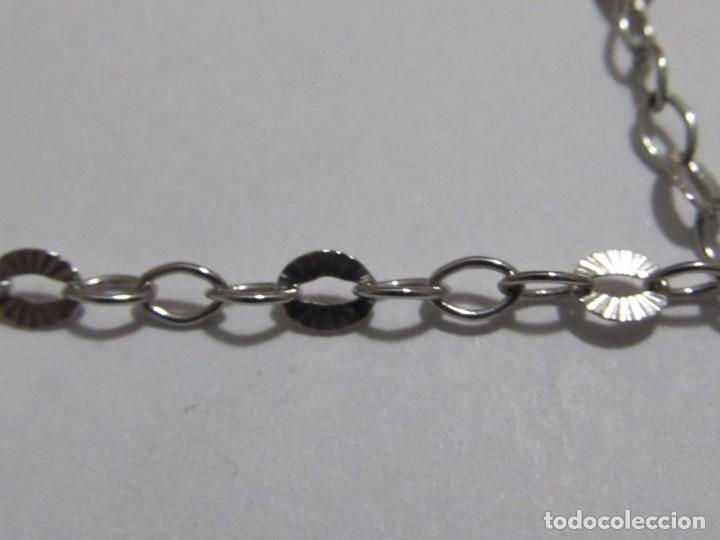 Joyeria: CADENA DE PLATA DE 40 cm. CON COLGANTES - Foto 4