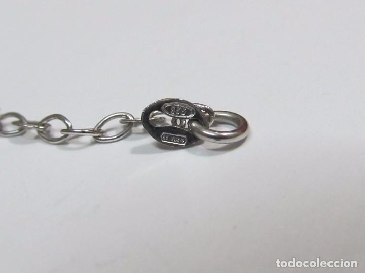 Joyeria: CADENA DE PLATA DE 40 cm. CON COLGANTES - Foto 5