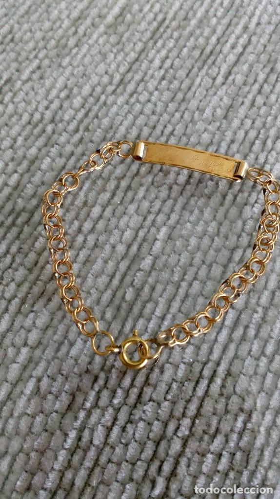 Joyeria: Pulsera esclava de oro de beb&eacute; - Foto 1