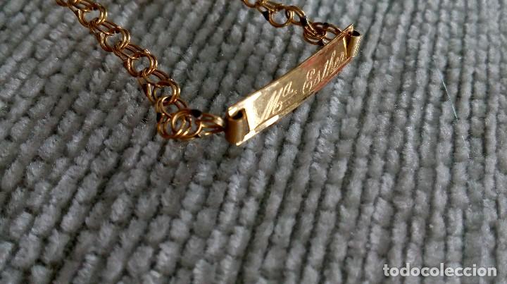 Joyeria: Pulsera esclava de oro de beb&eacute; - Foto 4