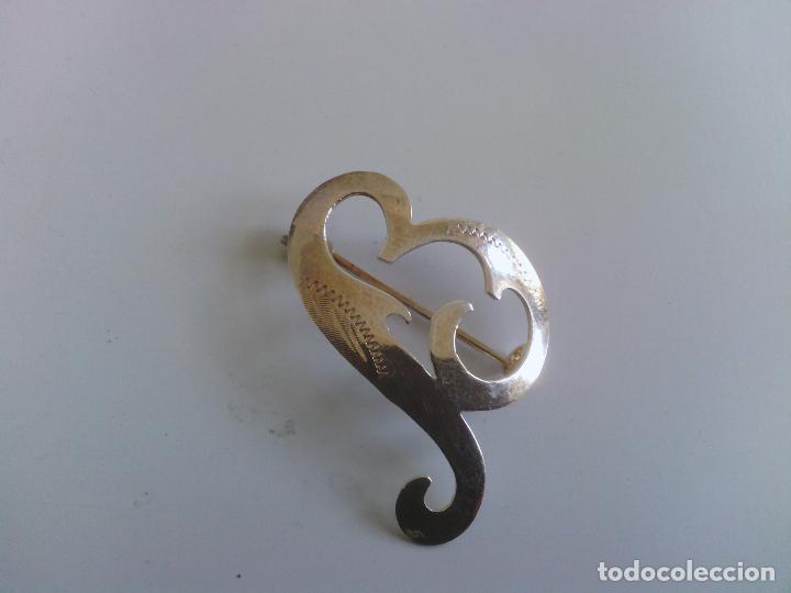 Joyeria: Broche letra B en 800 plata - Foto 4