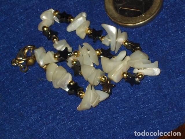 Joyeria: PULSERA DE NACAR Y ESTRELLAS. - Foto 4