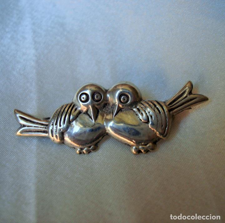 Joyeria: BROCHE GORRIONES DE PLATA - Foto 1