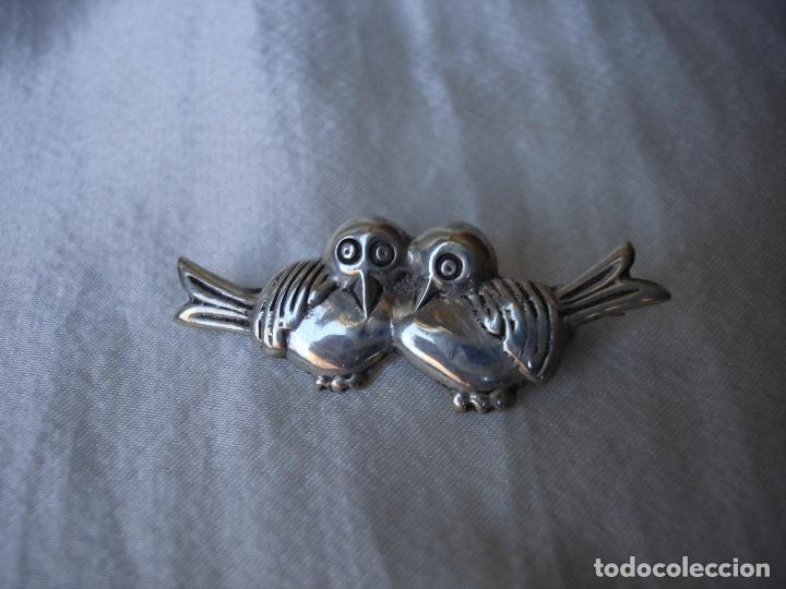 Joyeria: BROCHE GORRIONES DE PLATA - Foto 2