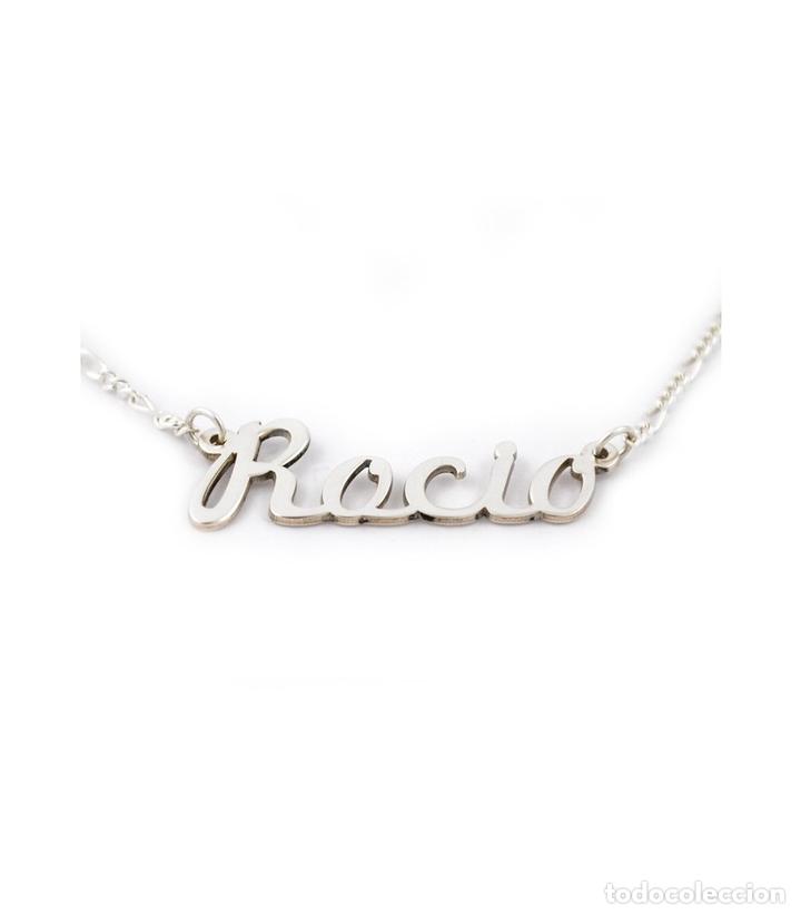 Joyeria: Colgante Mi Nombre en Plata - Foto 1