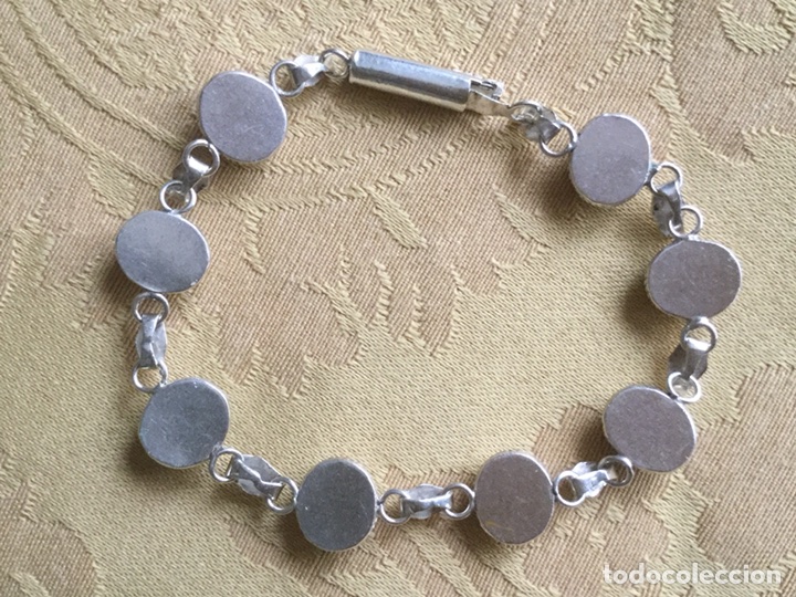 Joyeria: PRECIOSA PULSERA DE TURQUESAS Y PLATA LEY - Foto 8