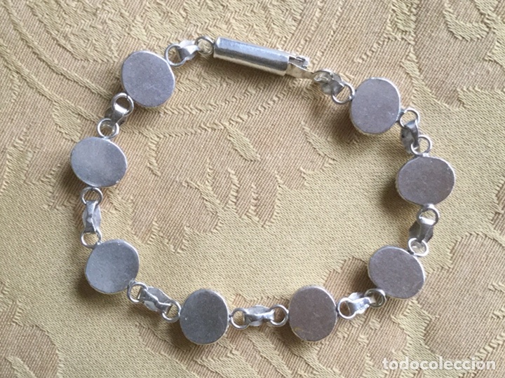 Joyeria: PRECIOSA PULSERA DE TURQUESAS Y PLATA LEY - Foto 11
