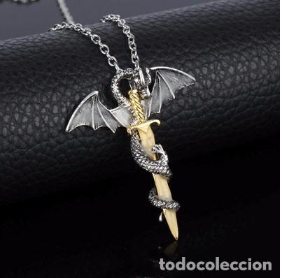 Joaillerie: Colgante espada mas dragon. Se ilumina en la oscuridad