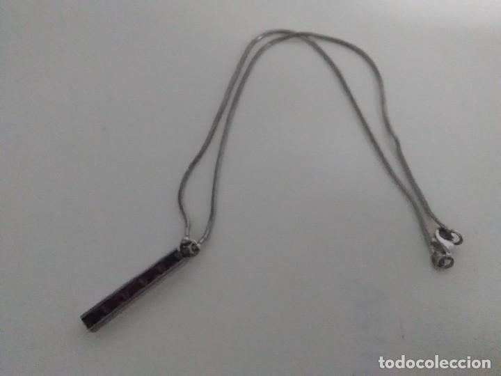 Joyeria: Collar de piedras rojas y plata 925 - Foto 2