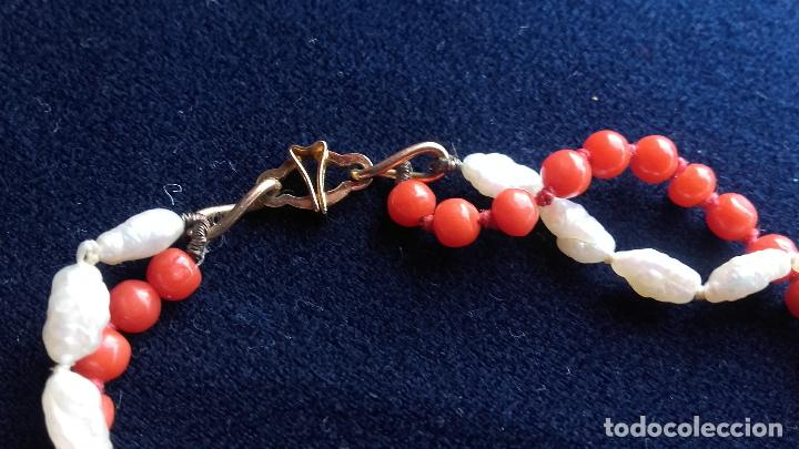 Joyeria: Collar coral y perlas - Foto 3
