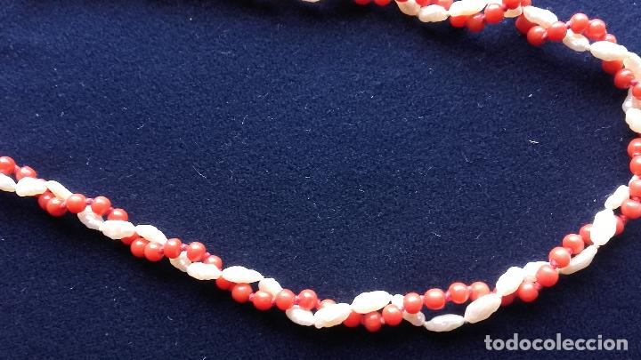 Joyeria: Collar coral y perlas - Foto 5