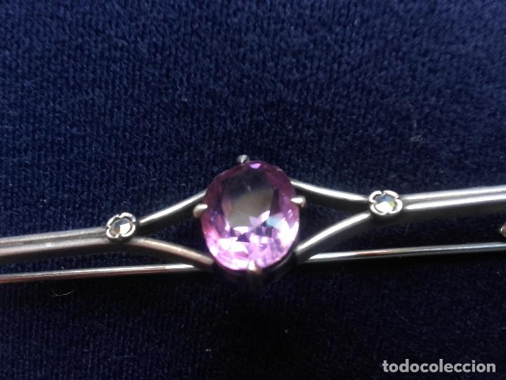Joyeria: Broche de plata y amatista - Foto 6