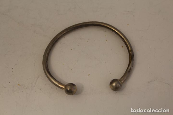 Joyeria: pulsera brazalete en plata de ley - Foto 1