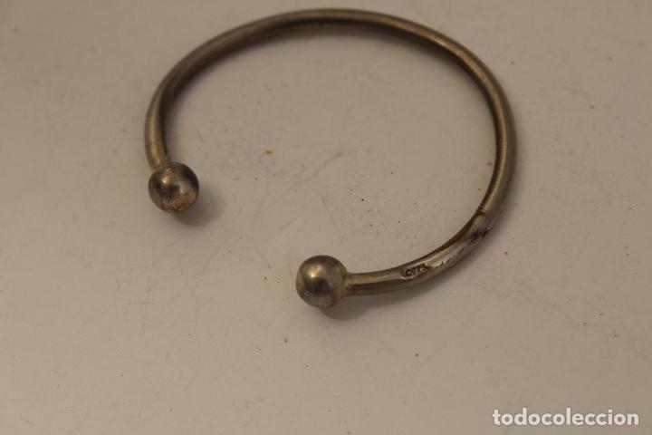 Joyeria: pulsera brazalete en plata de ley - Foto 2