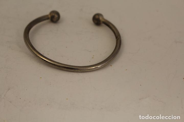 Joyeria: pulsera brazalete en plata de ley - Foto 3