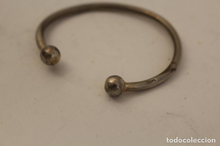 Joyeria: pulsera brazalete en plata de ley - Foto 4