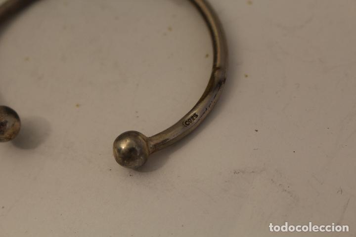 Joyeria: pulsera brazalete en plata de ley - Foto 5