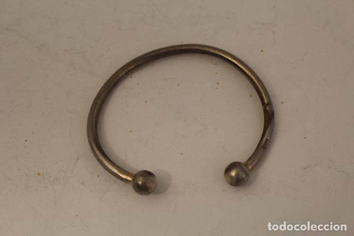 Joyeria: pulsera brazalete en plata de ley - Foto 6