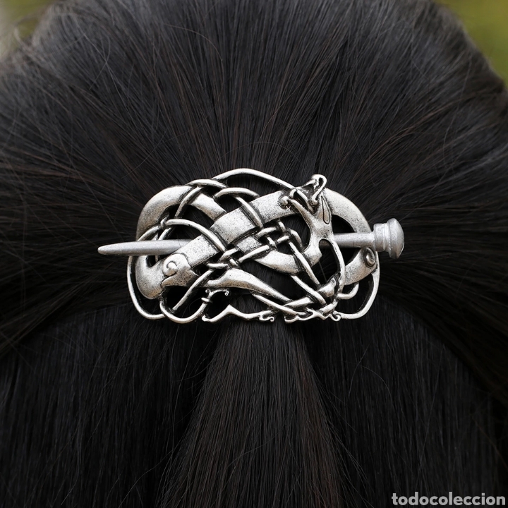 Joyeria: Broche de pelo vikingo o celta - Foto 1